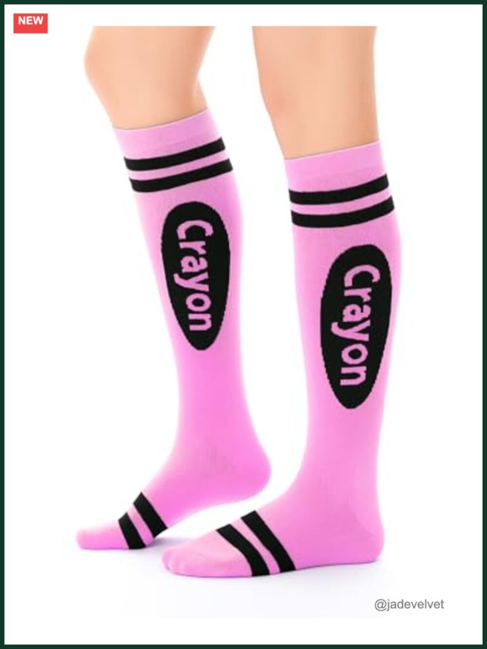 Geyoga Crayon Knee High Socks Halloween Costume Accessory